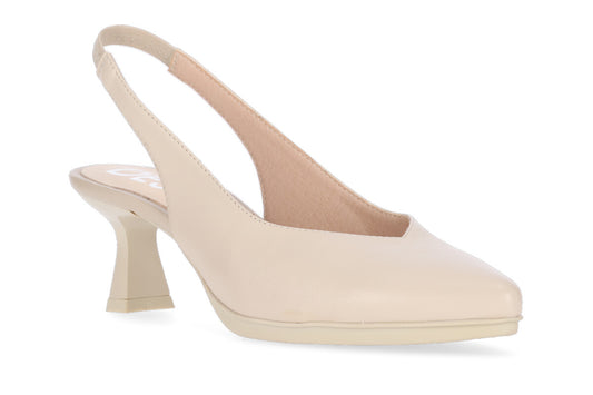 ZAPATO PIEL MAIA CREMA