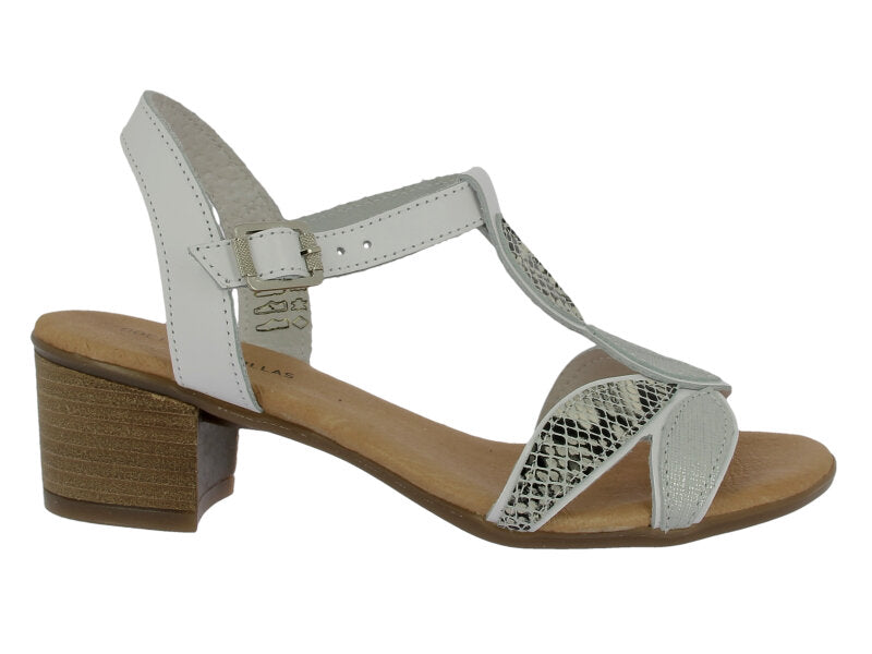 SANDALIA BLANCA 37953