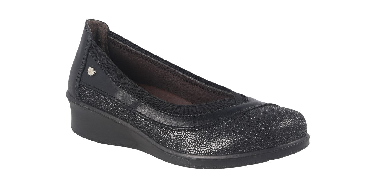 BAILARINA PIEL NEGRO 21853FA