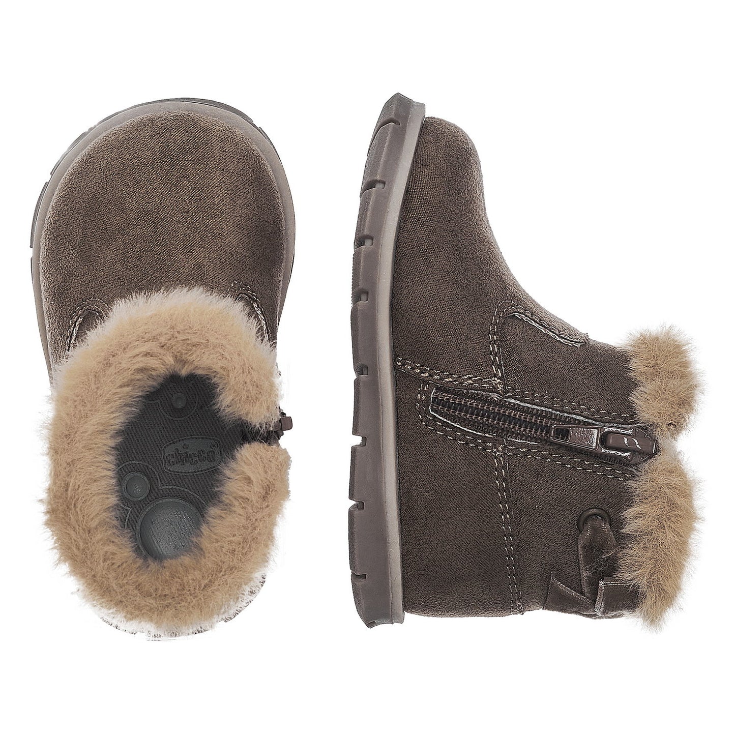 BOTIN TAUPE FARFALLA