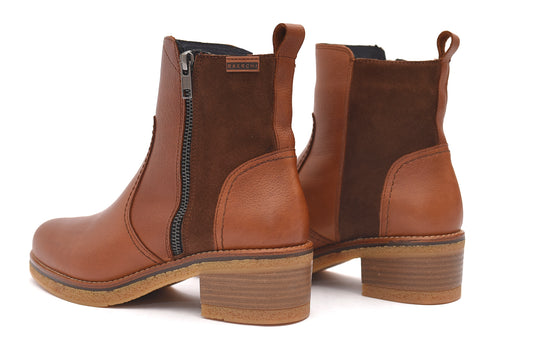 Botín Piel Marron 60300