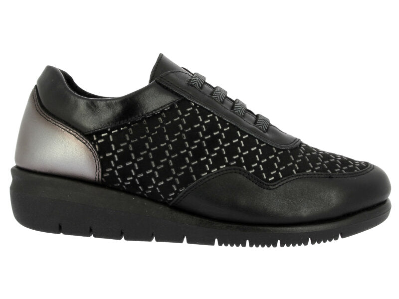DEPORTIVA PIEL NEGRA 75216