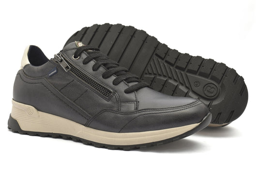 DEPORTIVA PIEL NEGRO 1300