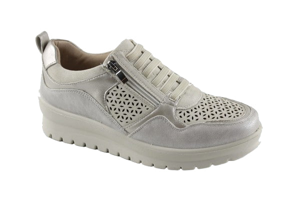 DEPORTIVA PLATINO CREMALLERA 2505-1