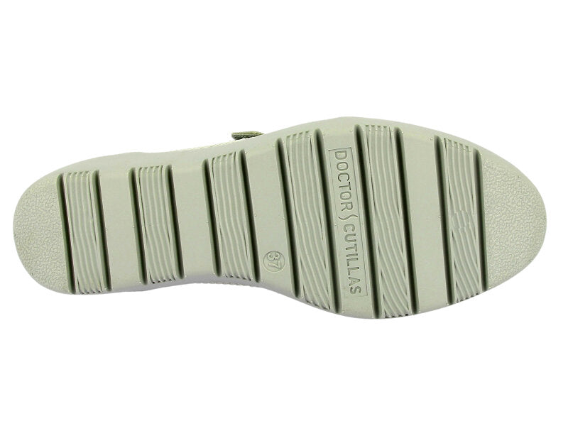 DEPORTIVA VELCRO PLATA 40103