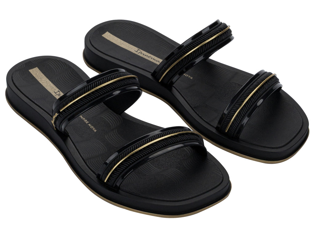 CHANCLA IPANEMA GLOW SLIDE BLACK 27400