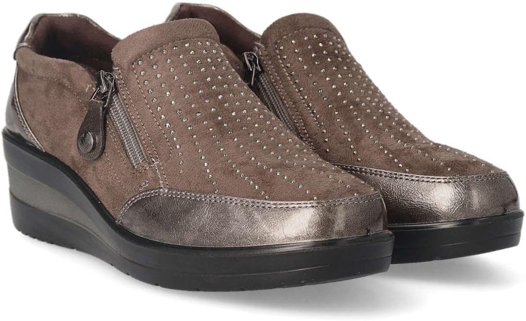 MOCASIN CONFORT TAUPE AMD25337
