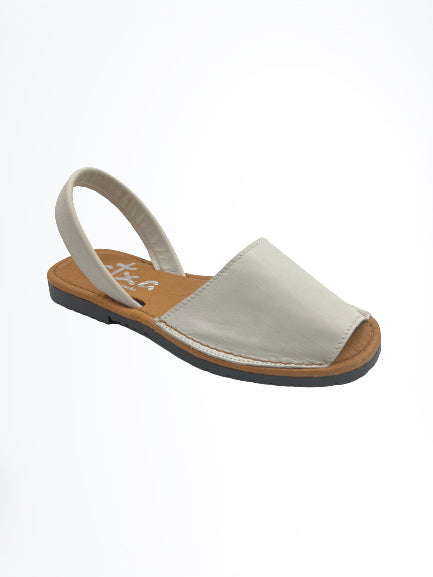 Menorquina Piel Blanco 1036