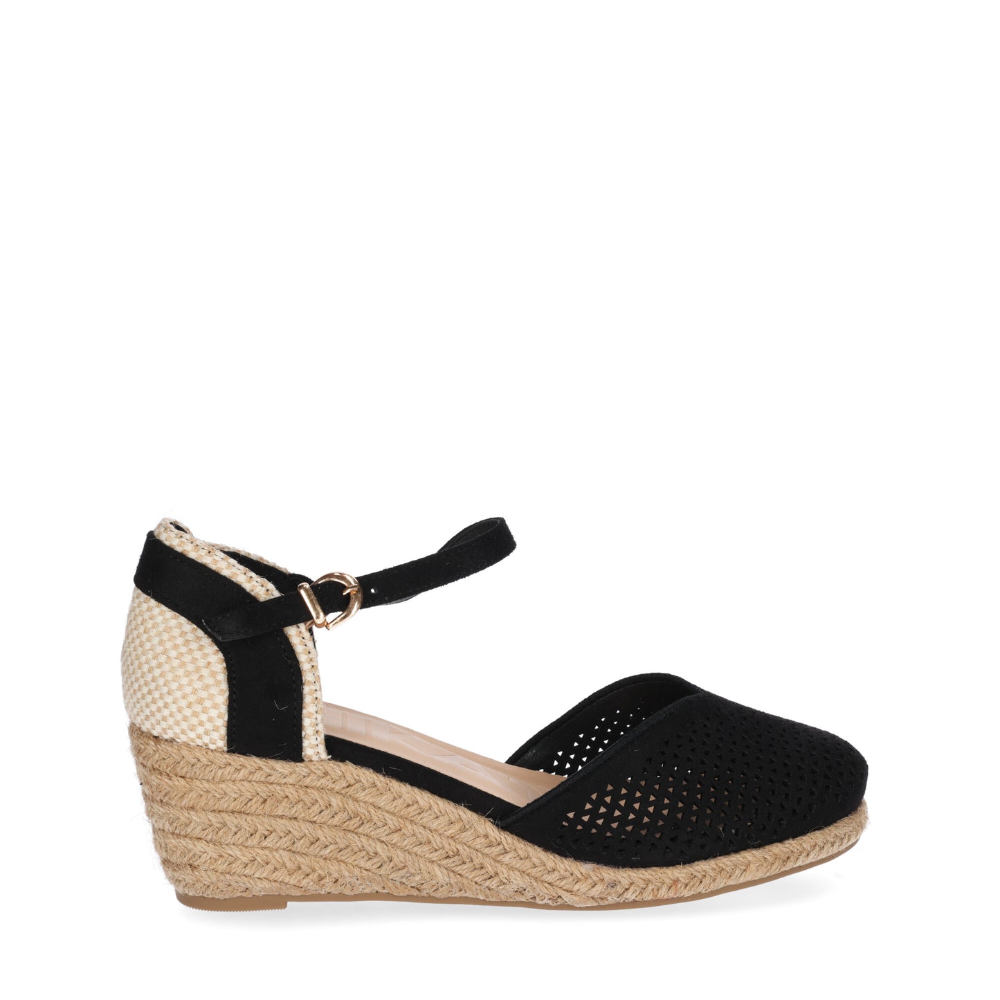 SANDALIA NEGRA CUÑA URSULA10