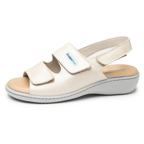 SANDALIA PIEL BEIG A14704