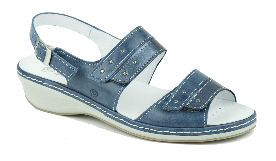 SANDALIA PIEL MARINO 3034