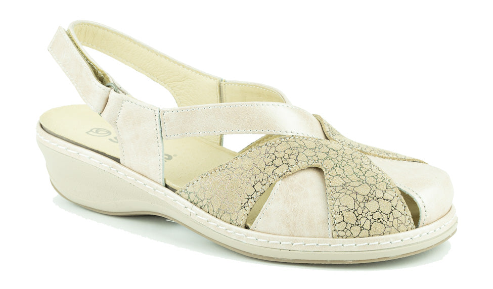 SANDALIA PIEL MULTIBEIG 3032