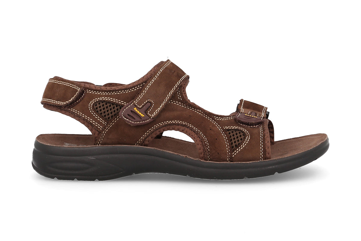 SANDALIA MARRON VELCRO 18142