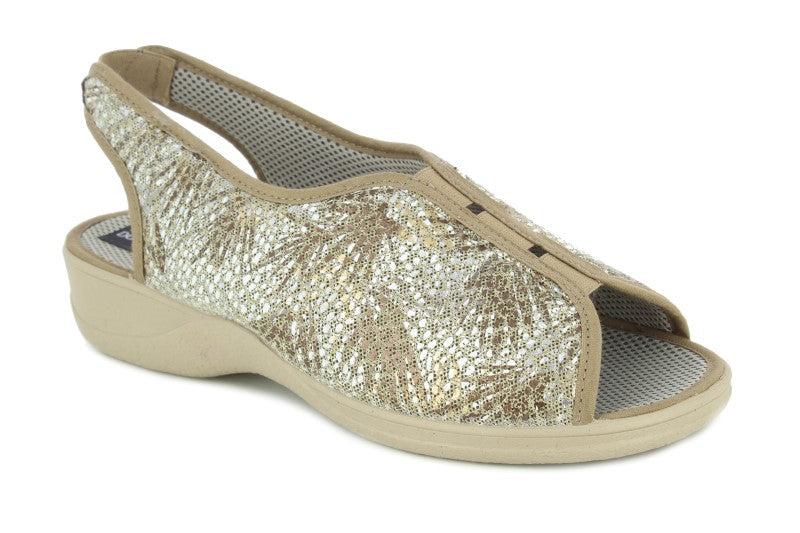 SANDALIA BEIG ELASTICO 21795