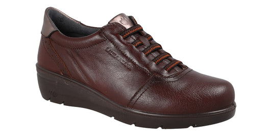 ZAPATO PIEL COÑAC LA26846