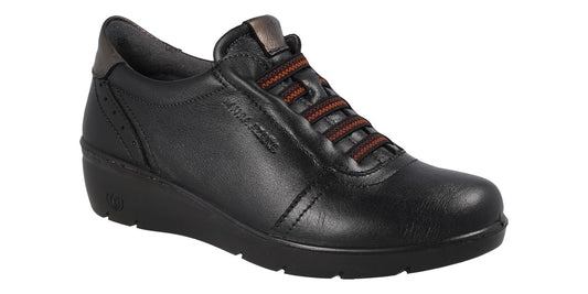 ZAPATO PIEL NEGRO LA26846
