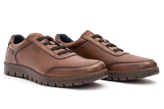 DEPORTIVA PIEL MARRON 5323