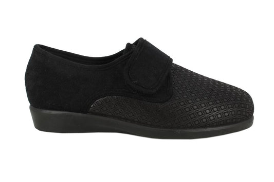ZAPATO VELCRO NEGRO 10303