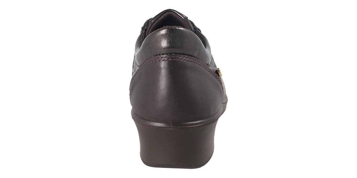 ZAPATO PIEL TAUPE LA21869