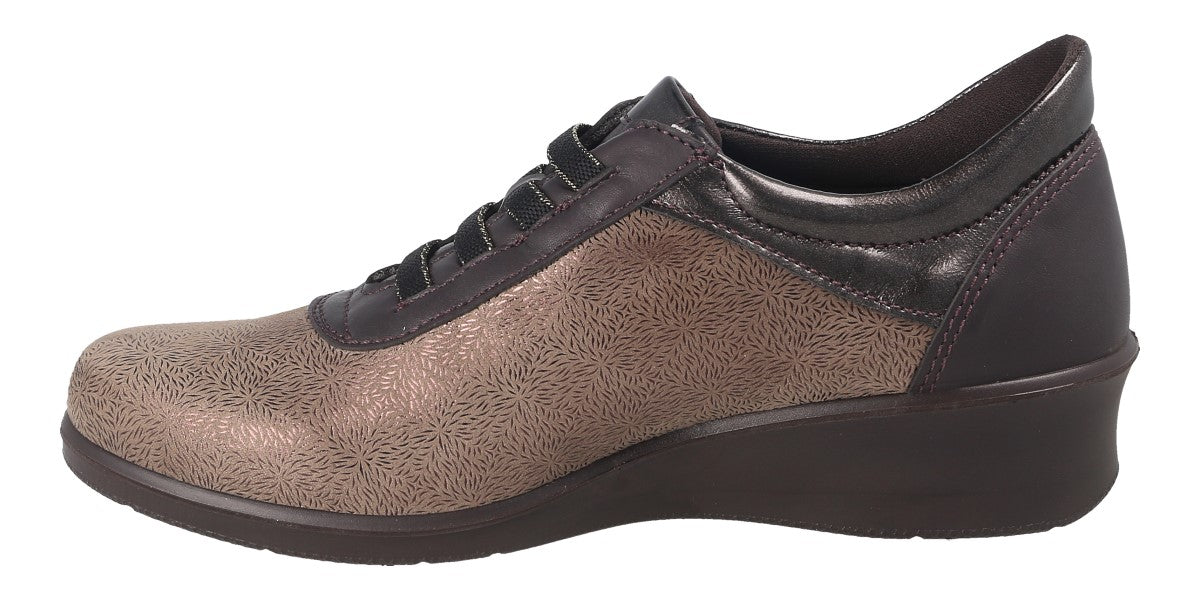 ZAPATO PIEL TAUPE LA21869