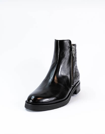 BOTÍN OREGON PIEL NEGRO C-5450