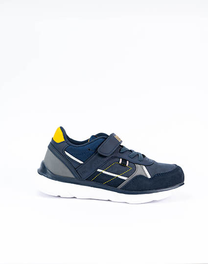 Deportiva marino con velcro