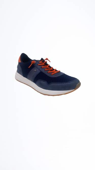 Deportiva marino con elásticos