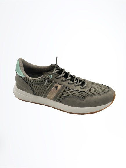 Deportiva Kaki con elásticos