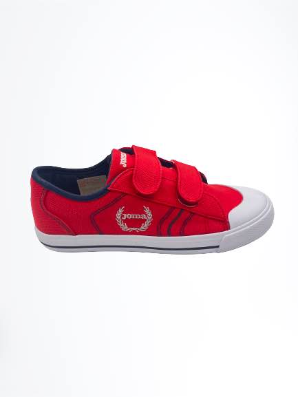 Deportiva lona roja Revel