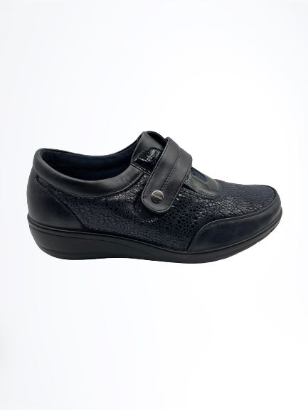 DEPORTIVA NEGRA VELCRO X2271
