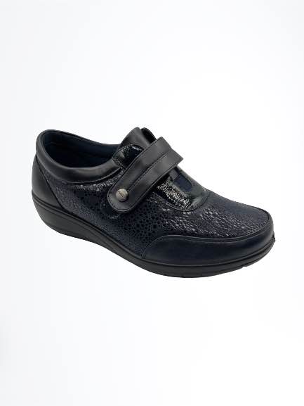 DEPORTIVA NEGRA VELCRO X2271