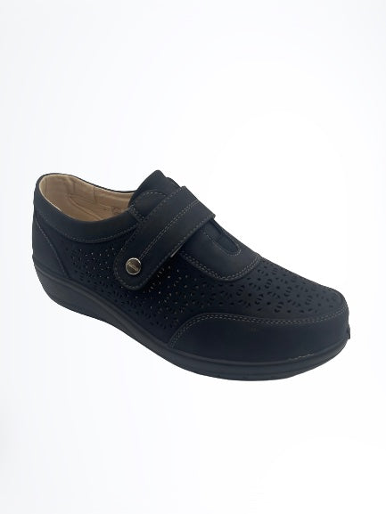 DEPORTIVA NEGRA VELCRO X503