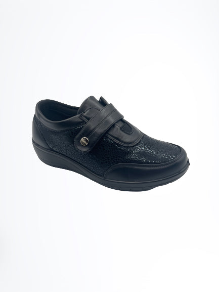DEPORTIVA NEGRA VELCRO X2271
