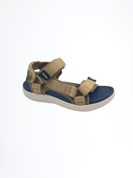 Sandalia camel con velcro
