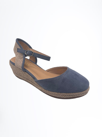 Sandalia Cuña Jeans 2313-1