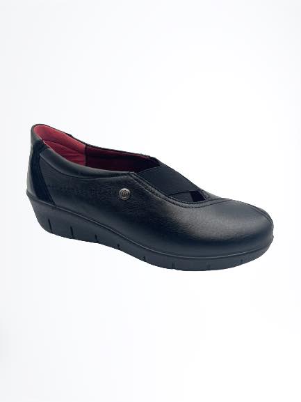 Zapato Elástico Negro 17191