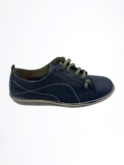 Zapato Piel Con Elásticos