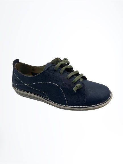 Zapato Piel Con Elásticos