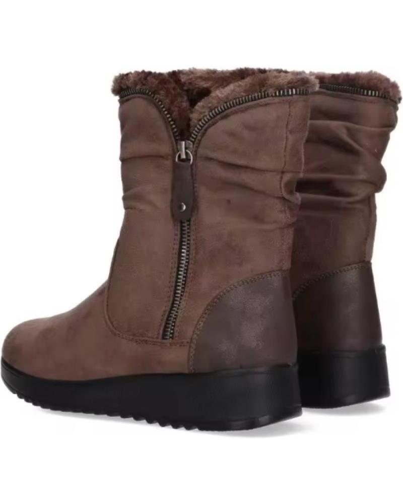 BOTIN PELO CONFORT TAUPE AJH27167