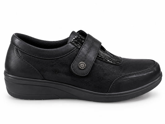 DEPORTIVA VELCRO NEGRA ZSQ181
