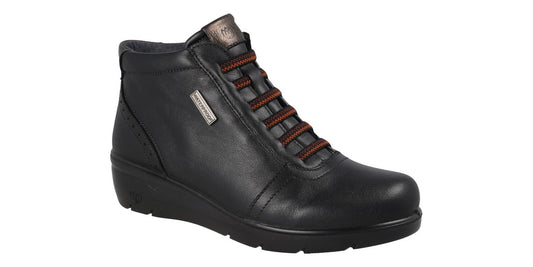 BOTIN PIEL NEGRO LA26847NA