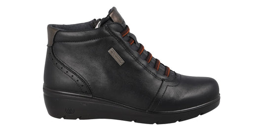 BOTIN PIEL NEGRO LA26847NA