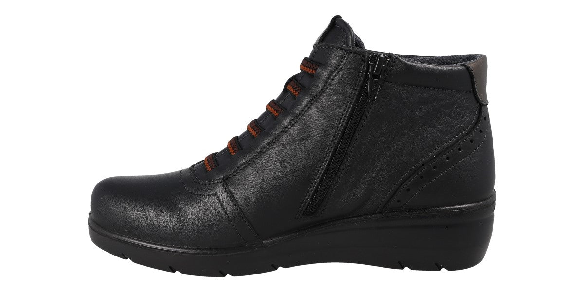 BOTIN PIEL NEGRO LA26847NA