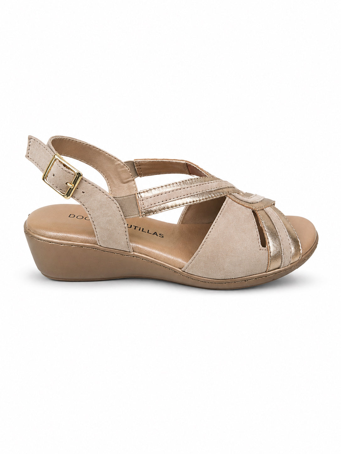 SANDALIA PIEL BEIG 30312