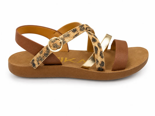 SANDALIA LEOPARDO 10129