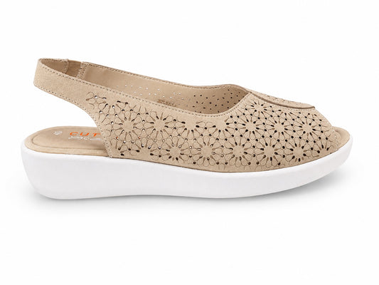 SANDALIA PLATINO 38476