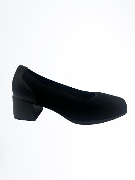 ZAPATO SALON NEGRO FANTASIA 2384-1