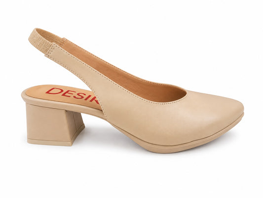 ZAPATO PIEL CREMA LUKA5