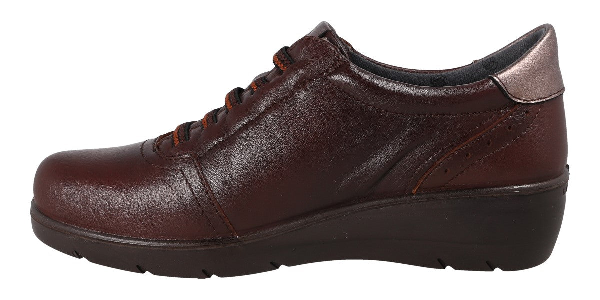 ZAPATO PIEL COÑAC LA26846