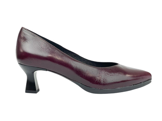 ZAPATO SALON MACA1 BURDEOS